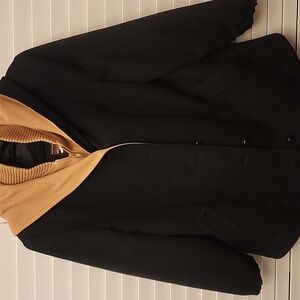 Mackintosh 100% Wool Hooded Vest Coat Made in USA 14P
